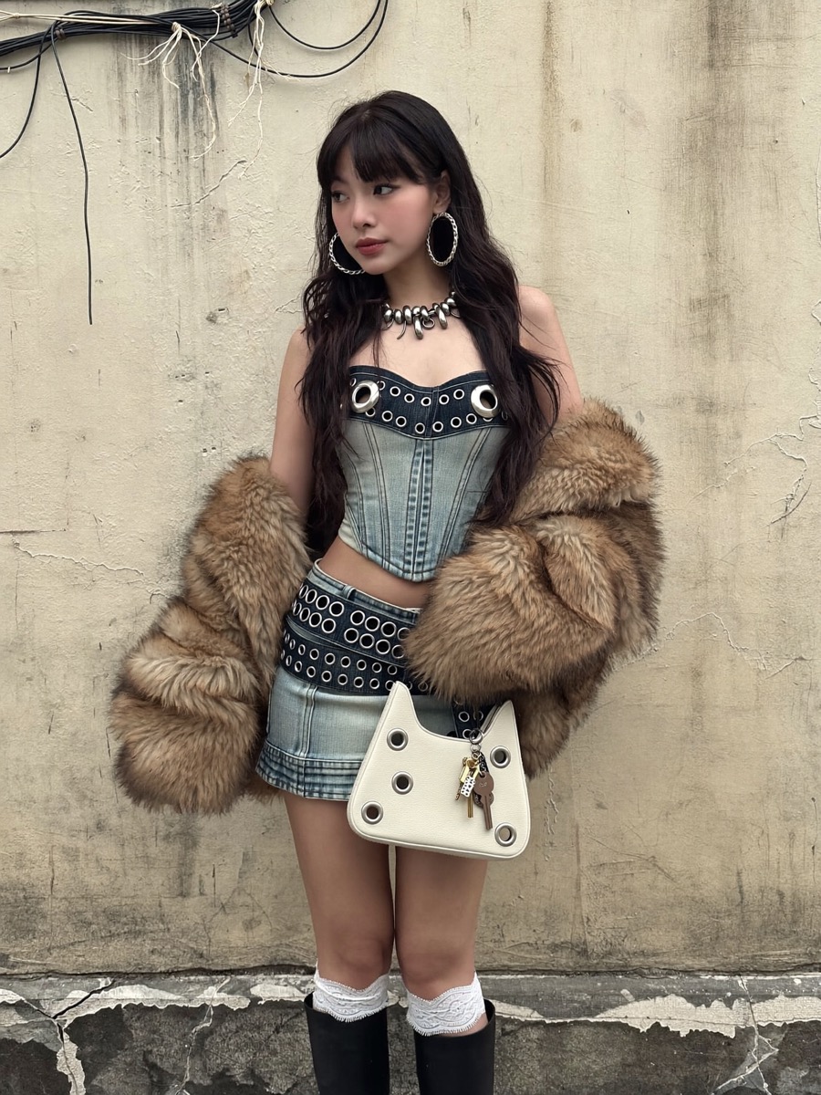 Punk Denim -- AI Fashion Styling